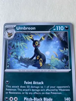 Umbreon Normal Uncommon - Pokemon TCG SV03: Obsidian Flames - LP - Image 4