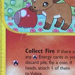 Vulpix Aquapolis 116/147 e-Reader Pokemon TCG WotC | Keiko Fukuyama| HP - Image 2