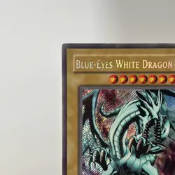 Yugioh Blue-Eyes White Dragon BPT-003 Secret Rare Limited Edition DAMAGED - Image 2