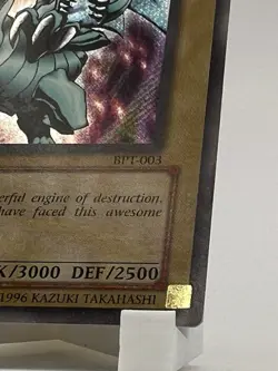 Yugioh Blue-Eyes White Dragon BPT-003 Secret Rare Limited Edition HP - Image 5