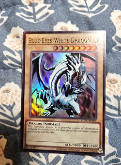 Blue-Eyes White Dragon - Ultra Rare - Collection Kaiba LCKC - Yugioh LP - Image 2