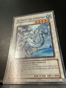 Yu-Gi-Oh! YuGiOh Sea Dragon Lord Gishilnodon RGBT-EN044 Unlimited - Image 3