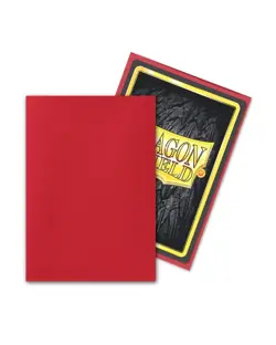 (60-Pack) Dragon Shield Card Sleeves RUBY MATTE Small/Mini Size Japanese/Yugioh - Image 2