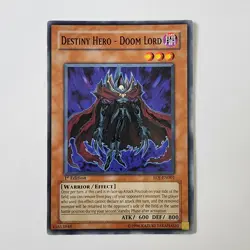 Destiny Hero - Doom Lord - EOJ-EN001 - NM/VLP - Common - 1st ed - Yugioh - Image 1