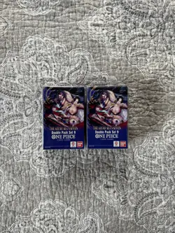 One Piece DP09 Double Pack Set 9 The Azure Sea’s Seven OP14 (X2)– Factory Sealed - Image 3