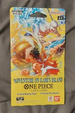 One Piece TCG Lot of (12) OP-15 Adventure On Kamis Island, Sleeved Booster Pack - Image 3