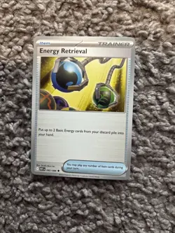 4x Energy Retrieval 082/086 x4 - White Flare - Pokemon Playset - Image 1
