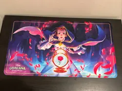 Ravensburger Disney Lorcana Belle Playmat Shimmering Skies USED - Image 1