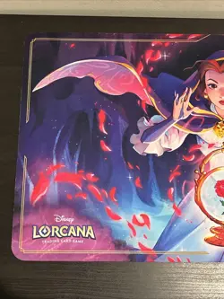 Ravensburger Disney Lorcana Belle Playmat Shimmering Skies USED - Image 2