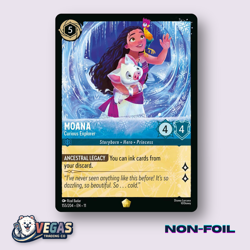 Moana Curious Explorer 155/204 Legendary Non-Foil Winterspell NM Disney Lorcana - Image 1