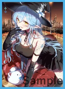 Yukihana Lamy Halloween hololive Anime Card Sleeves *NEW* 60ct - Image 1