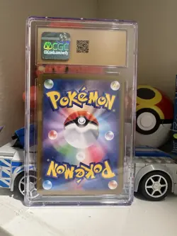CGC 10 Pristine Espeon ex 063/187 RR Terastal Festival ex sv8a Pokemon Card - Image 2