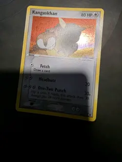 Pokemon TCG Kangaskhan EX FireRed LeafGreen Holo Rare Card 6/112 - Image 2
