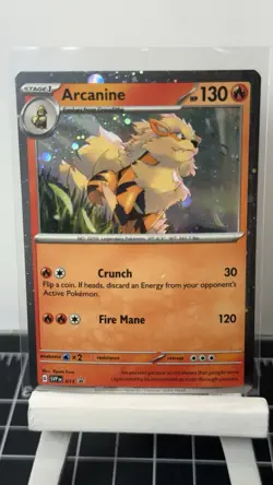 Arcanine 11 Promo SV: Scarlet & Violet Promo Cards Pokemon TCG -Pack Fresh- - Image 1