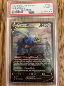 Pokemon Graded Card Lot 7 Holo Mew Zacian Espeon Solgaleo Lunala - Image 3