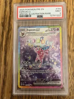 Pokemon Graded Card Lot 7 Holo Mew Zacian Espeon Solgaleo Lunala - Image 4
