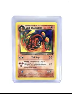 Dark Charmeleon 32/82 - Team Rocket Vintage WoTC 2000 Pokemon Card LP LOT - Image 1