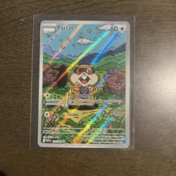 Patrat 152/086 Illustration Art Rare Pokemon Card SV: White Flare NM - Image 1