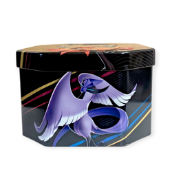 Crown Zenith Pokemon Storage Tin: Galarian Zapdos with Articuno and Moltres - Image 2