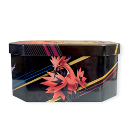 Crown Zenith Pokemon Storage Tin: Galarian Zapdos with Articuno and Moltres - Image 4