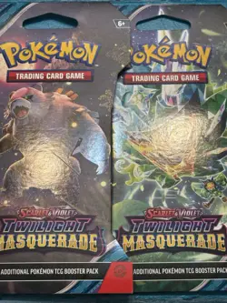 Pokemon Trading Cards!! 🔥🔥 (2) Scarlet & Violet: Paradox Rift - Sleeved Packs! - Image 1