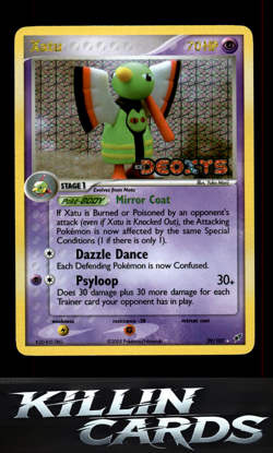 Reverse Holofoil Xatu 29/107 Pokemon Rare Deoxys Card NM - Image 1