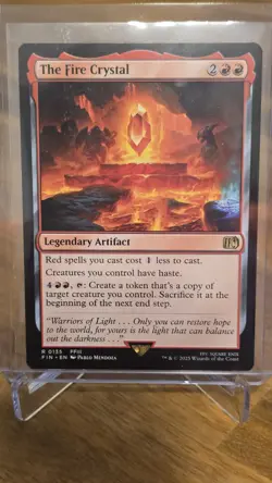 MTG The Fire Crystal (135) | NM | Final Fantasy (FIN) - Image 1