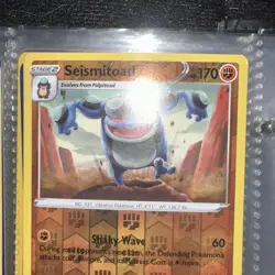 Pokemon TCG - Seismitoad Reverse Holo Rare - 090/203 - Evolving Skies - Image 2