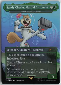 Sandy Cheeks, Martial Astronaut - Toski, Bearer of Secrets (Rainbow Foil) M Sec - Image 1