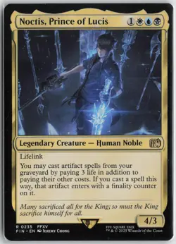 Noctis, Prince of Lucis Normal R FINAL FANTASY 235 NM - Image 1