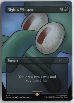 Night's Whisper R Secret Lair Drop Series 1937 NM - Image 1