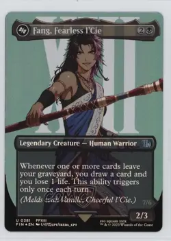 Fang Fearless I'Cie (Borderless Number) Foil Magic: Final Fantasy FIN #0381 - Image 1