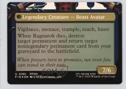 Fang Fearless I'Cie (Borderless Number) Foil Magic: Final Fantasy FIN #0381 - Image 2
