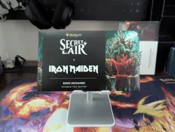 MTG Secret Lair x Iron Maiden: Eddie Unchained RAINBOW FOIL Edition Sealed Magic - Image 1