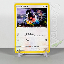 Pokemon TCG Card - Chatot 112/159 Common | 2023 Crown Zenith | NM/Mint - Image 1