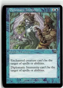 Magic the Gathering 1999 Mercadian Masques Diplomatic Immunity #75 - Image 1