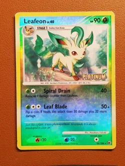 Leafeon LV.40 24/100 Majestic Dawn Stamped Reverse Holo Pokemon TCG - MP - Image 1