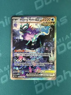 Walking Wake EX 205/162 Temporal Forces Special Illustration Pokemon Card - Image 1