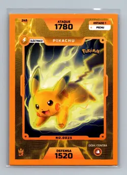 Pokemon Master Journeys 3R #245 Pikachu 2023 Peru Edition TCG LP+ - Image 1