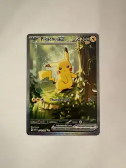 Ascended Heroes Forest Pikachu Ex #276/217 NM SIR Pokemon Card - Image 1