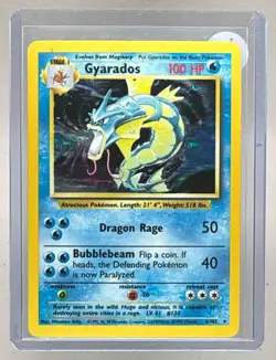 Gyarados 1999 Pokemon Unlimited #6 Rare Holo (A) - Image 1