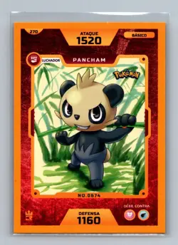 Pokemon Master Journeys 3R #270 Pancham 2023 Peru Edition TCG LP+ - Image 1