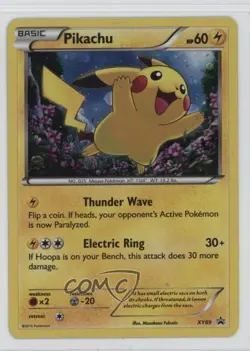 Pikachu (Cosmos Holo) Holo Pokemon XY Black Star Promo #XY89 - Image 1