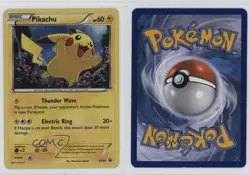 Pikachu (Cosmos Holo) Holo Pokemon XY Black Star Promo #XY89 - Image 3