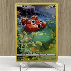 Paras GG32/GG70 Pokemon Crown Zenith Galarian Gallery Trainer Gallery Rare - Image 1