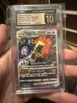 2022 POKEMON JPN SWSH VSTAR UNIVERSE FULL ART/CHARIZARD VSTAR CGC 10 PRISTINE - Image 1