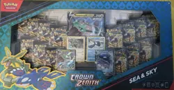 Pokemon TCG: Crown Zenith Sea and Sky Premium Collection Box 14 Packs NFS - Image 1