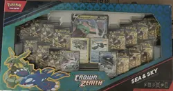 Pokemon TCG: Crown Zenith Sea and Sky Premium Collection Box 14 Packs NFS - Image 2