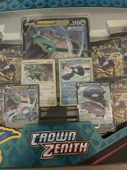 Pokemon TCG: Crown Zenith Sea and Sky Premium Collection Box 14 Packs NFS - Image 3