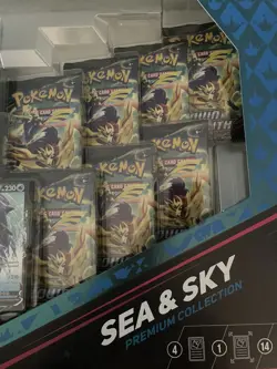 Pokemon TCG: Crown Zenith Sea and Sky Premium Collection Box 14 Packs NFS - Image 5